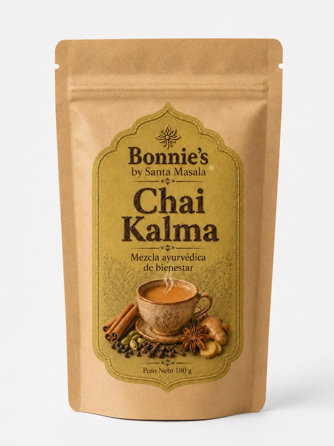 Chai Kalma 50g — empaque frontal