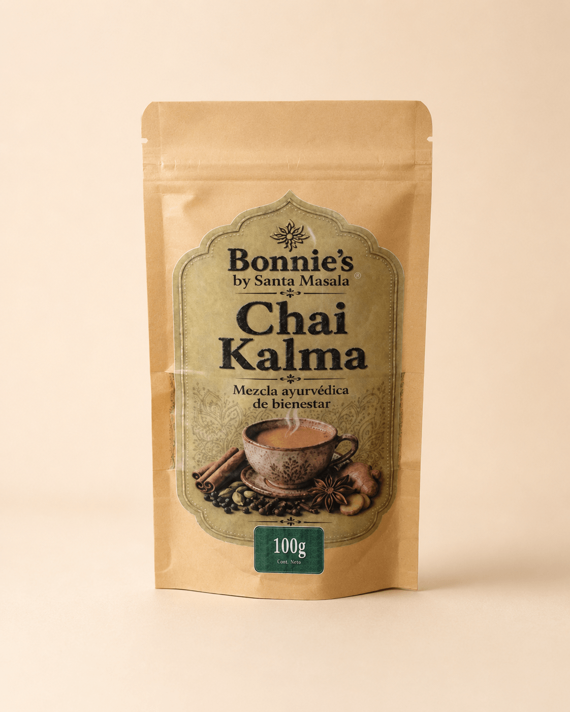 Chai Kalma 50g — empaque frontal